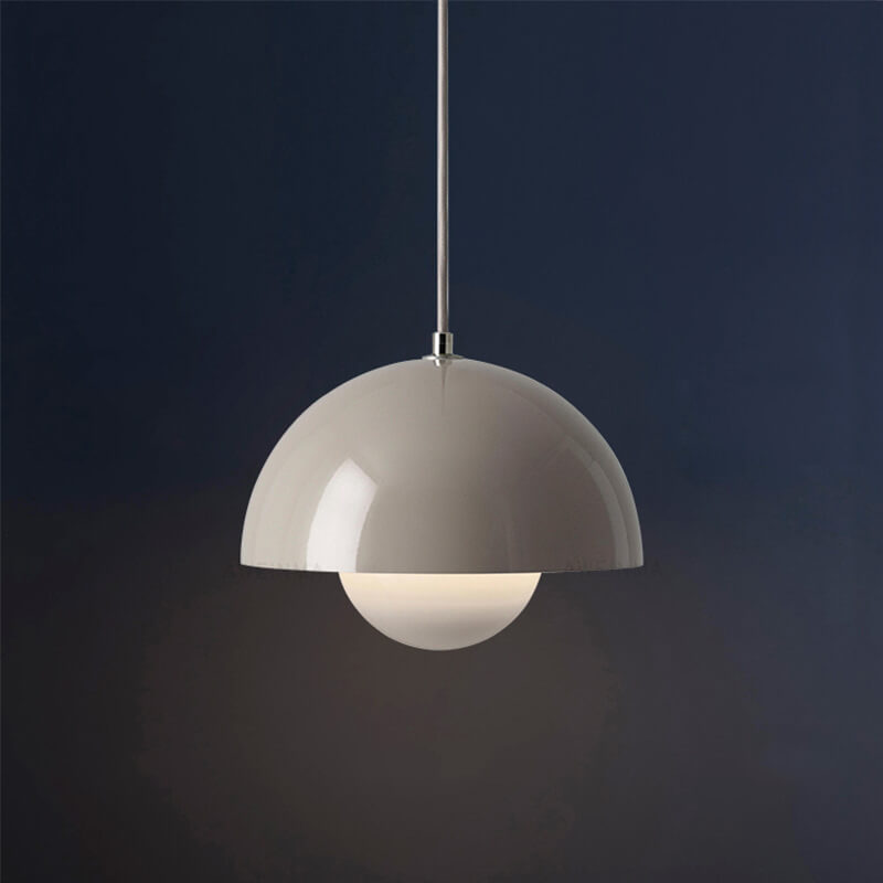 Fjord - Nordic 1-Light Halbkreis Kuppel Pendelleuchte