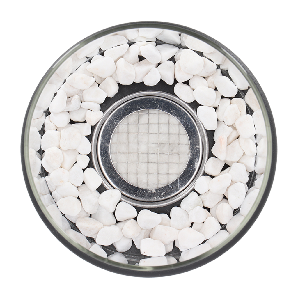 Lumea – Tragbare Glas-Tischfeuerlampe