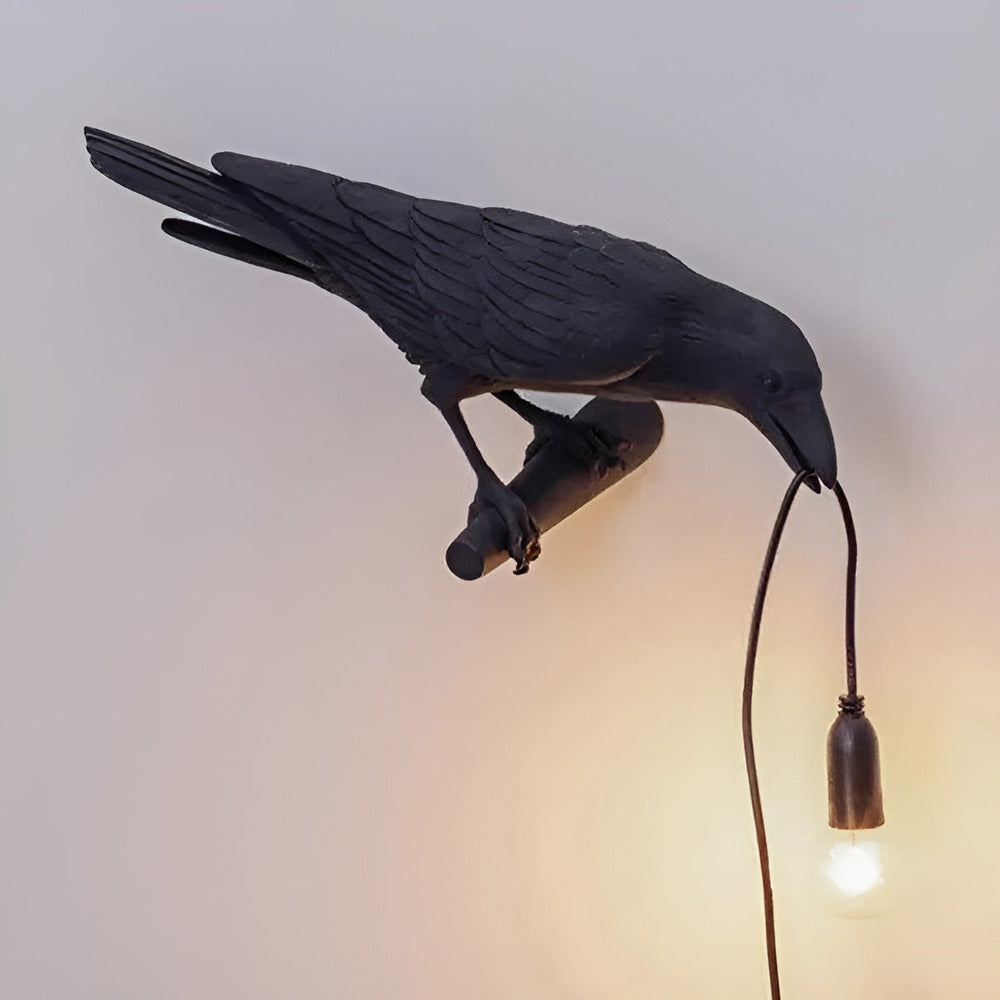 Takara – Skandinavische Vogel Tisch- & Wandleuchte