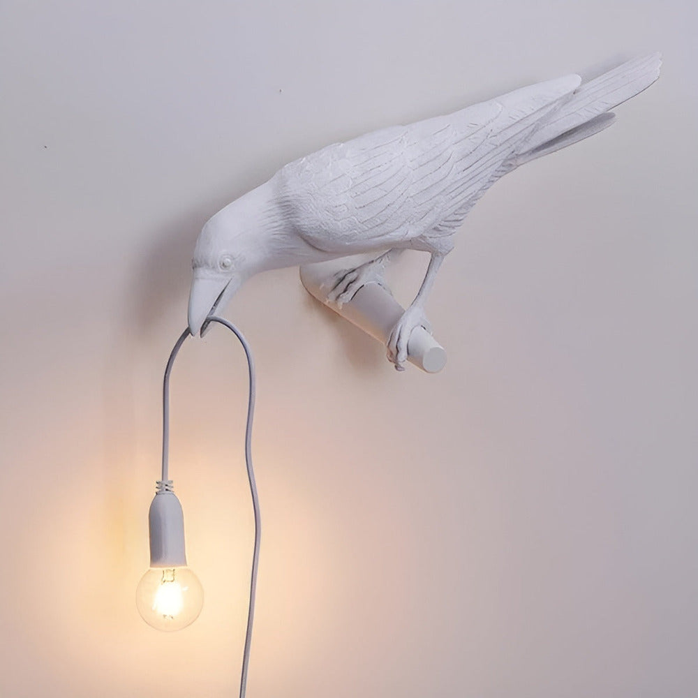 Takara – Skandinavische Vogel Tisch- & Wandleuchte