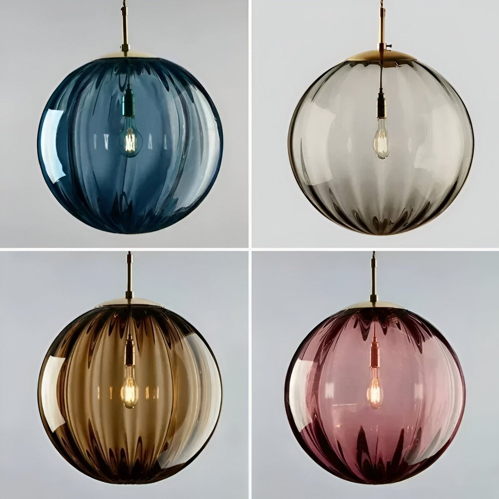 Aoba – Glas-Pendelleuchte mit kreativem Design