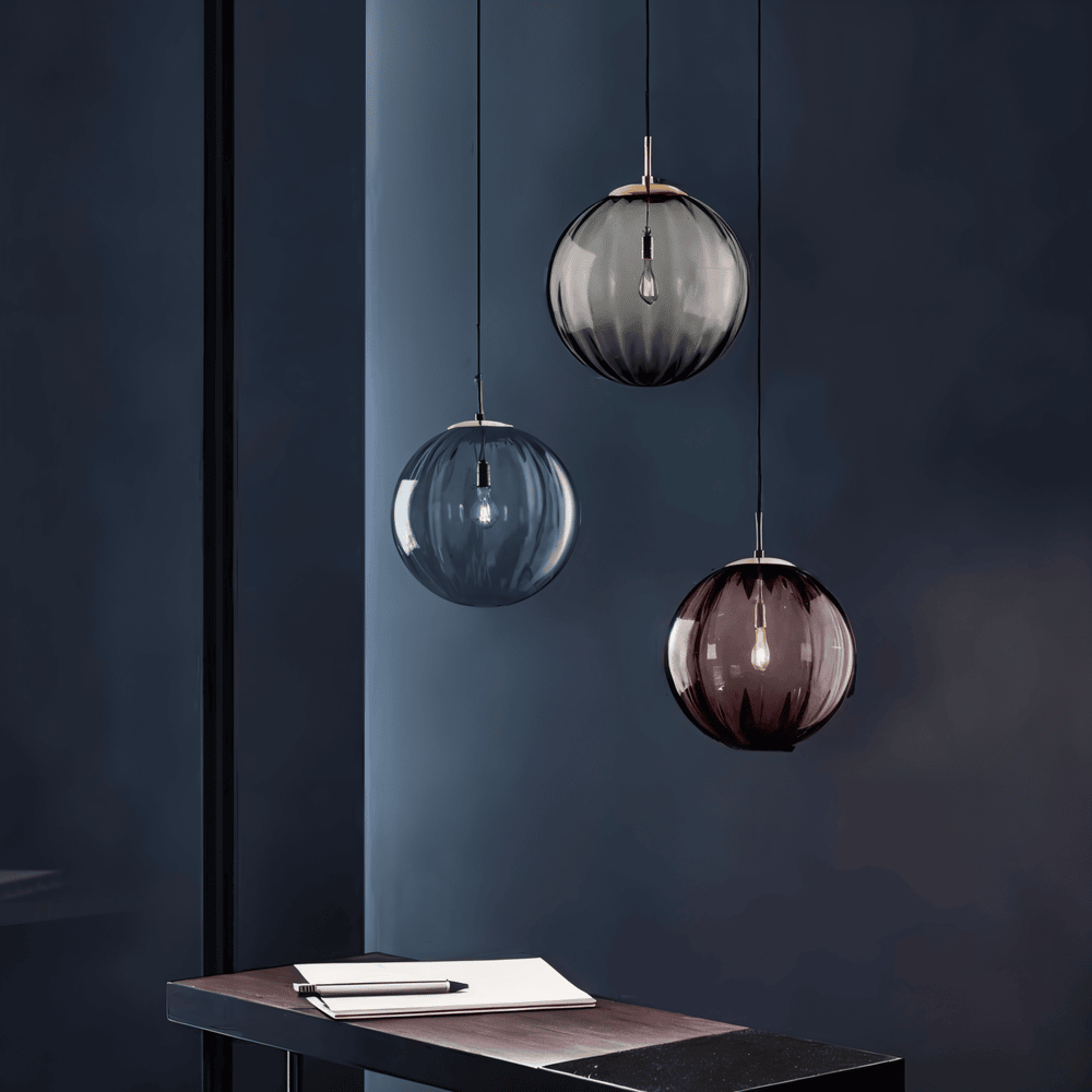 Aoba – Glas-Pendelleuchte mit kreativem Design