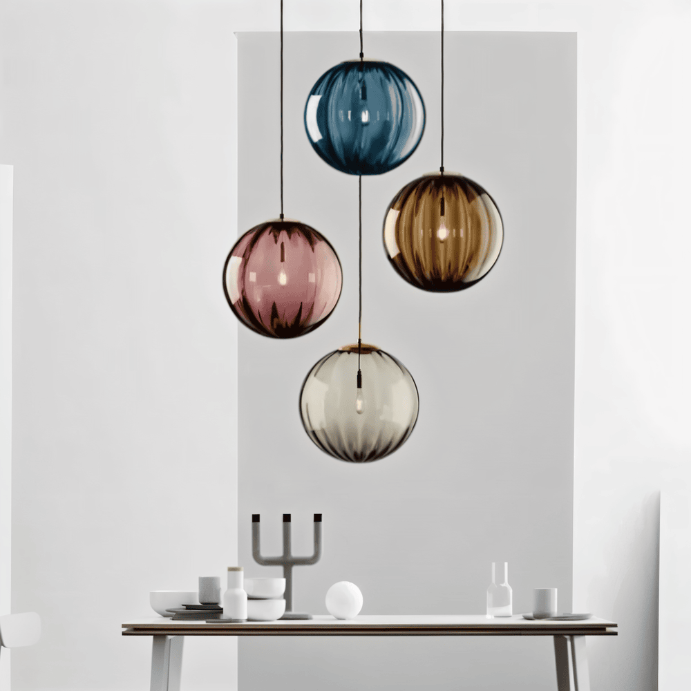 Aoba – Glas-Pendelleuchte mit kreativem Design