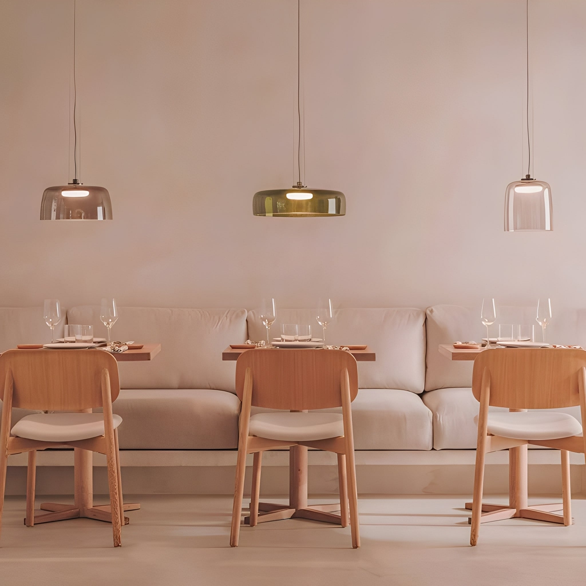 Laude – Designer Nordic Glas-Deckenlampe