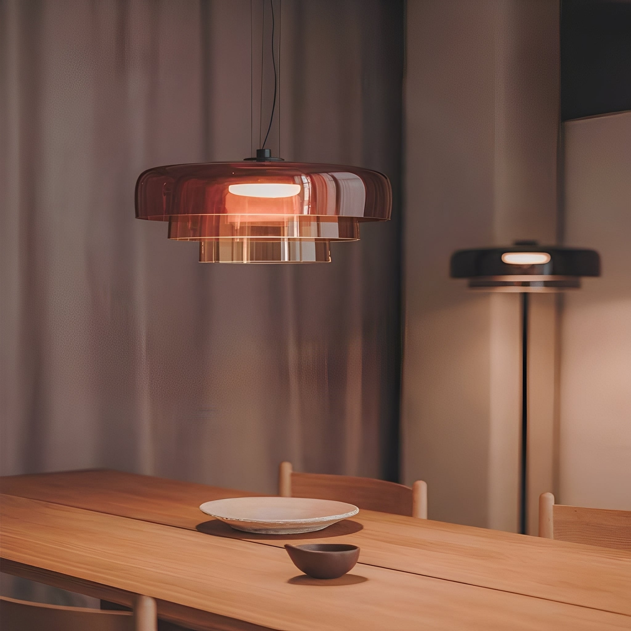 Laude – Designer Nordic Glas-Deckenlampe