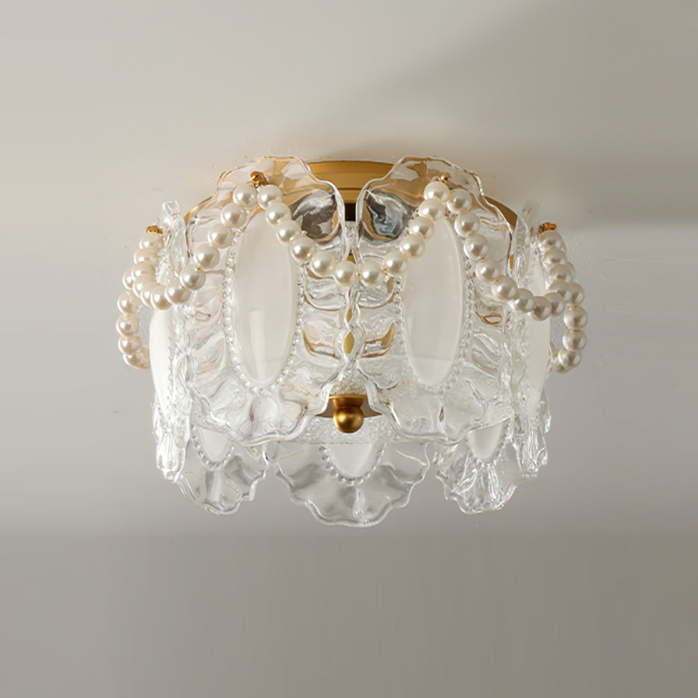 Priya – Deckenlampe mit Perlen-Design