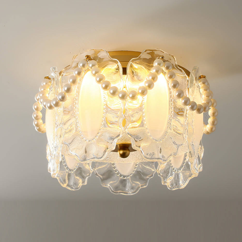 Priya – Deckenlampe mit Perlen-Design