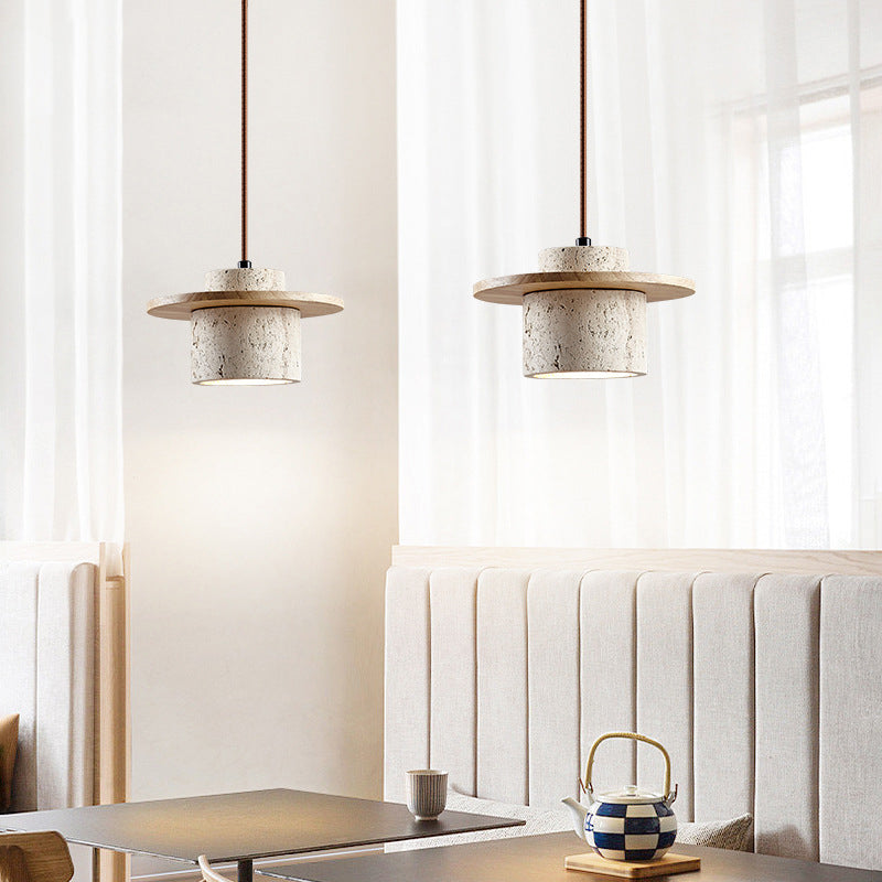 Noemi – Antique Stone Table Lamp