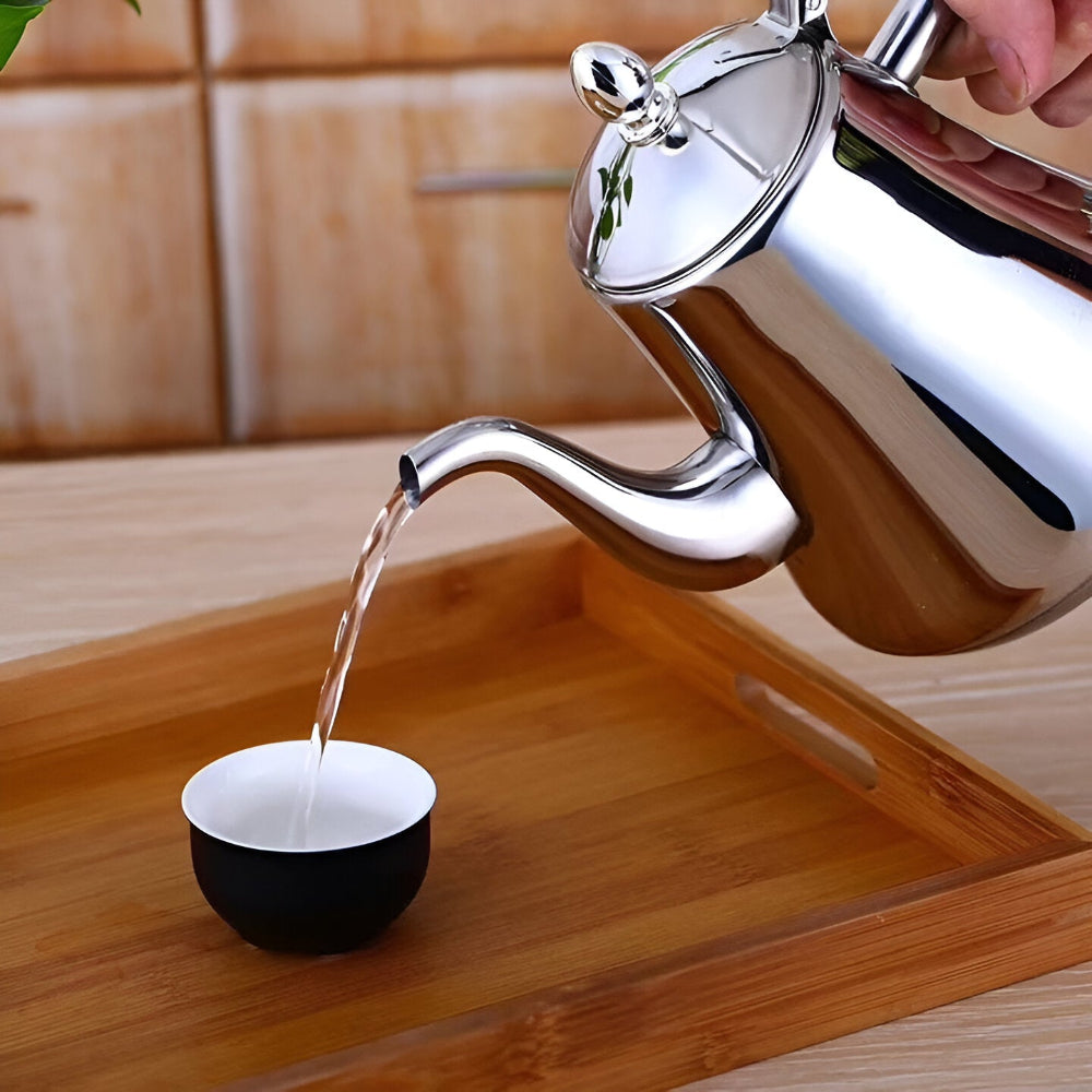 Mizu – Moderne Edelstahl-Kaffeekanne