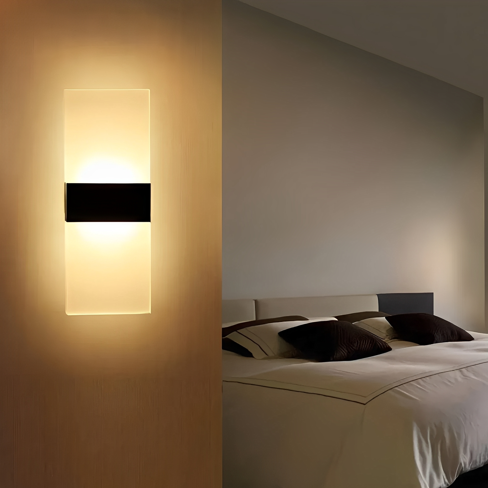 Darren - Stilvolle Wandleuchte mit Touch-Dimming-Funktion