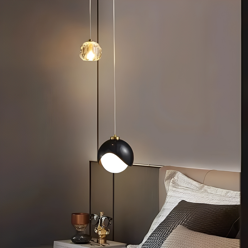Zaldy – Goldene Luxus-Kristall-Pendelleuchte