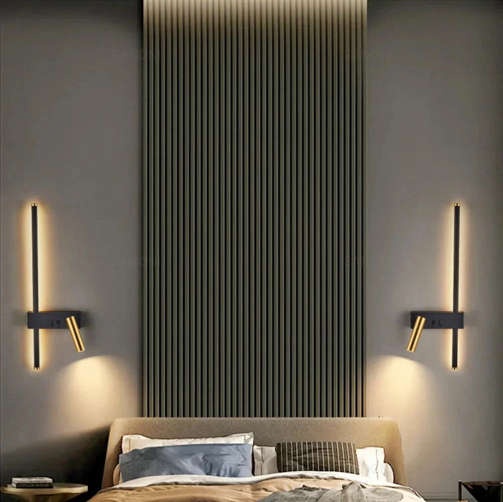 Akagi – Zeitgemäße Wandlampe mit edlem Licht