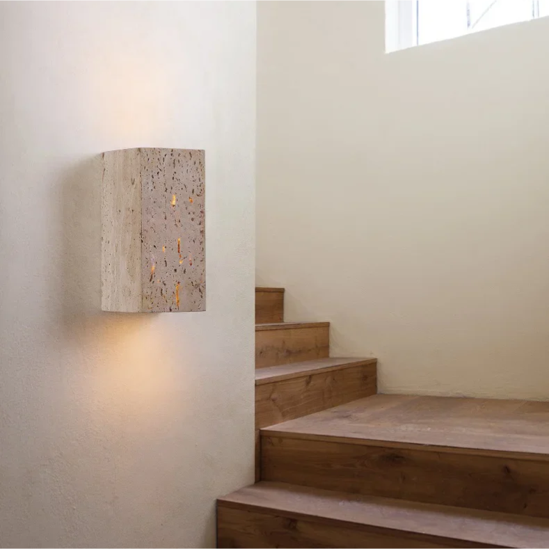 Kohana – Japanische Steinwandlampe