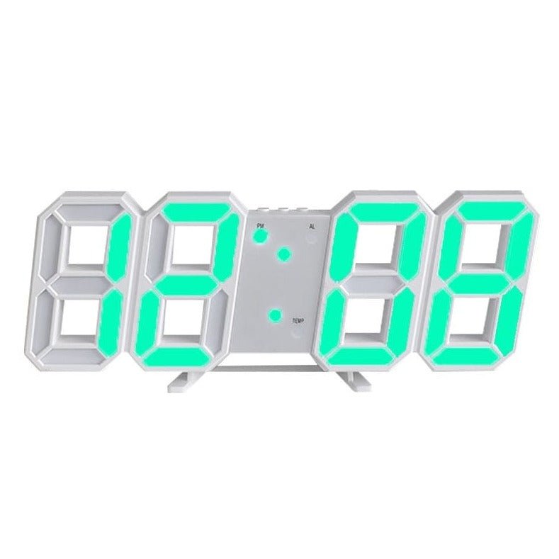 LumiTime – Digitale 3D-LED-Wanduhr mit dimmbarer Beleuchtung