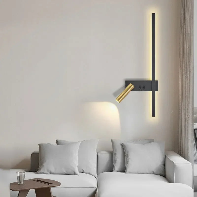 Akagi – Zeitgemäße Wandlampe mit edlem Licht