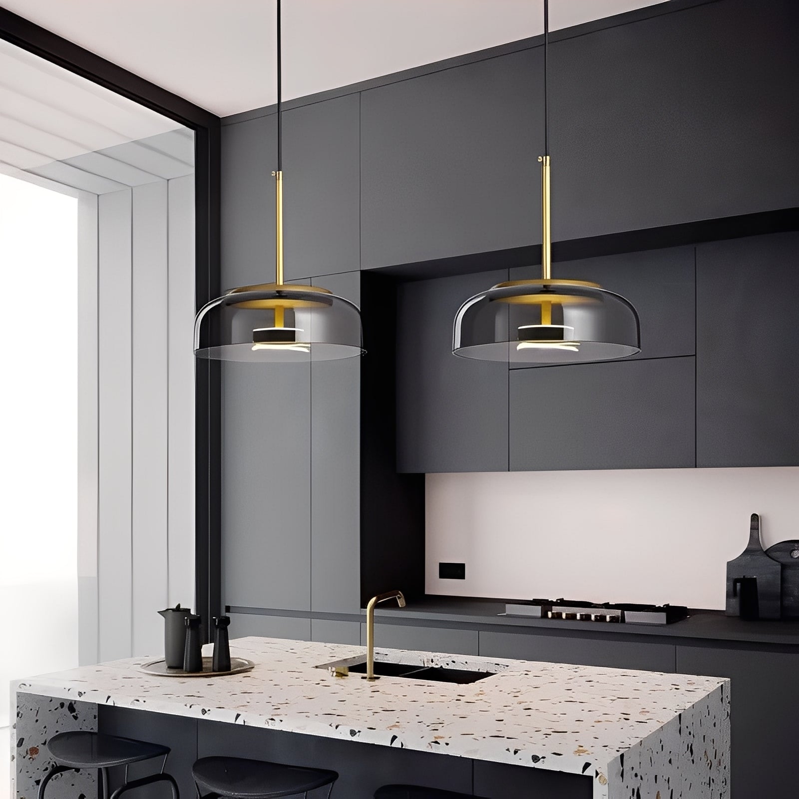 Marlie – Glas-Pendelleuchte im skandinavischen Stil