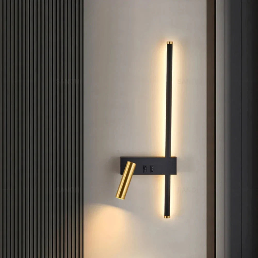 Akagi – Zeitgemäße Wandlampe mit edlem Licht