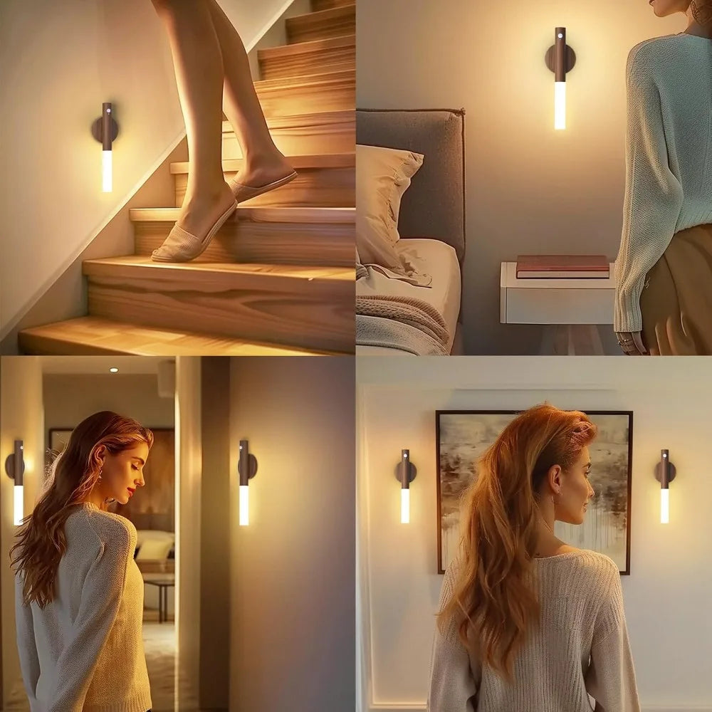 Kairo – Magnetische Holz-Nachtlampe