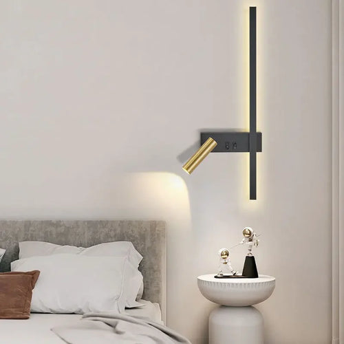 Akagi – Zeitgemäße Wandlampe mit edlem Licht