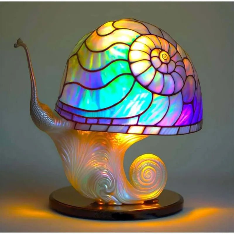 Miyuki – Zauberhafte Pilzlampe aus Harz mit USB