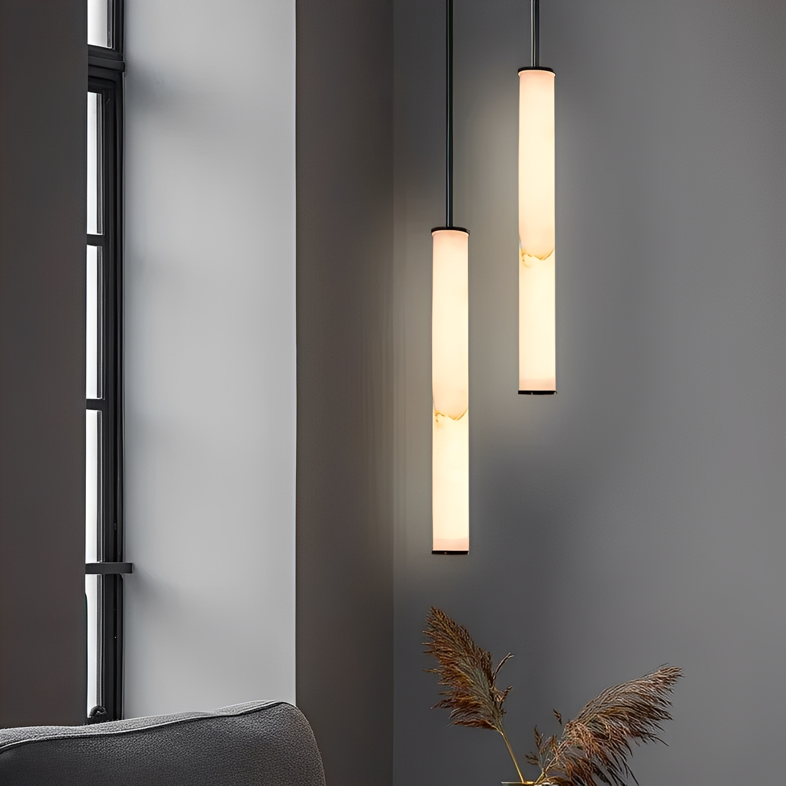Lumivero – Stilvolle Marmor-Hängelampe