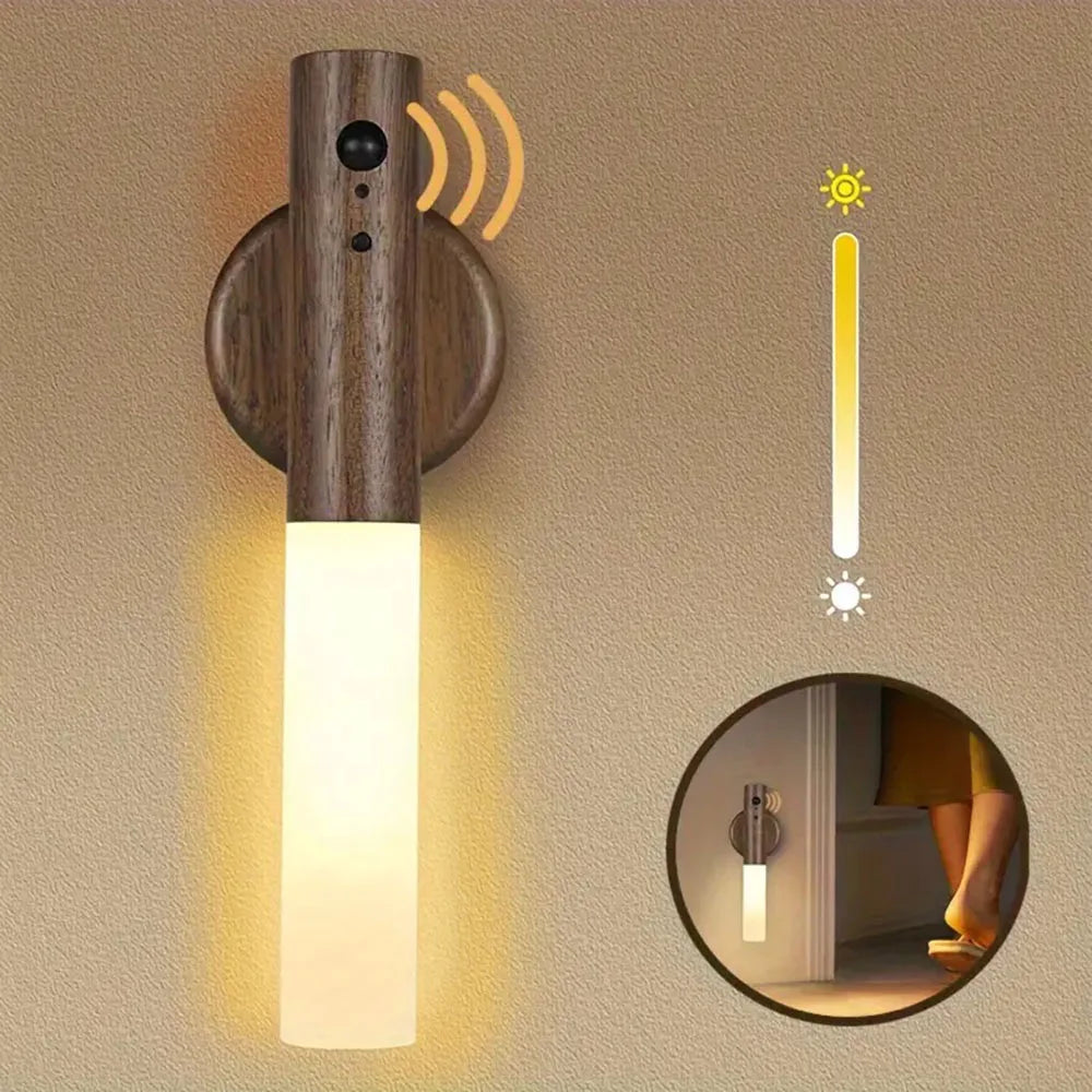 Kairo – Magnetische Holz-Nachtlampe