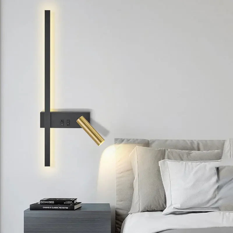 Akagi – Zeitgemäße Wandlampe mit edlem Licht
