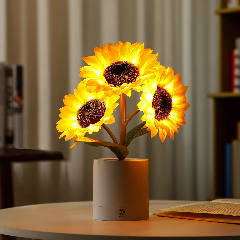 Solvyn – Schimmernde Sonnenblumenlampe