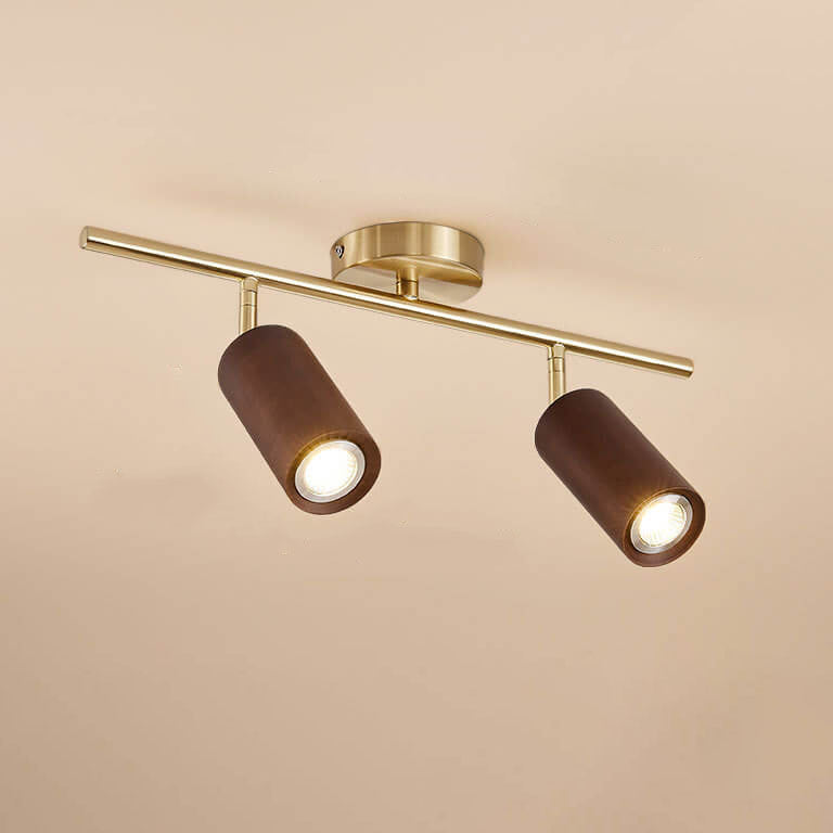 Fabian – Runde Holz-Deckenlampe