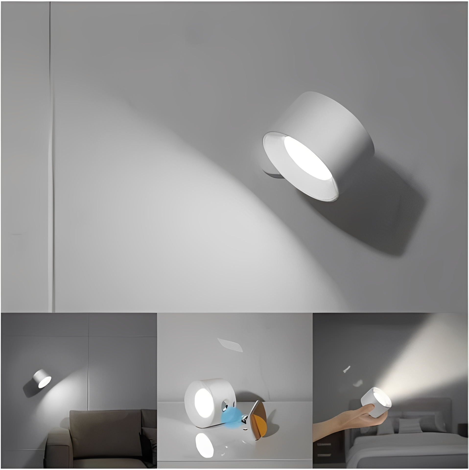 Kira – Kabellose LED-Wandleuchte mit Akku