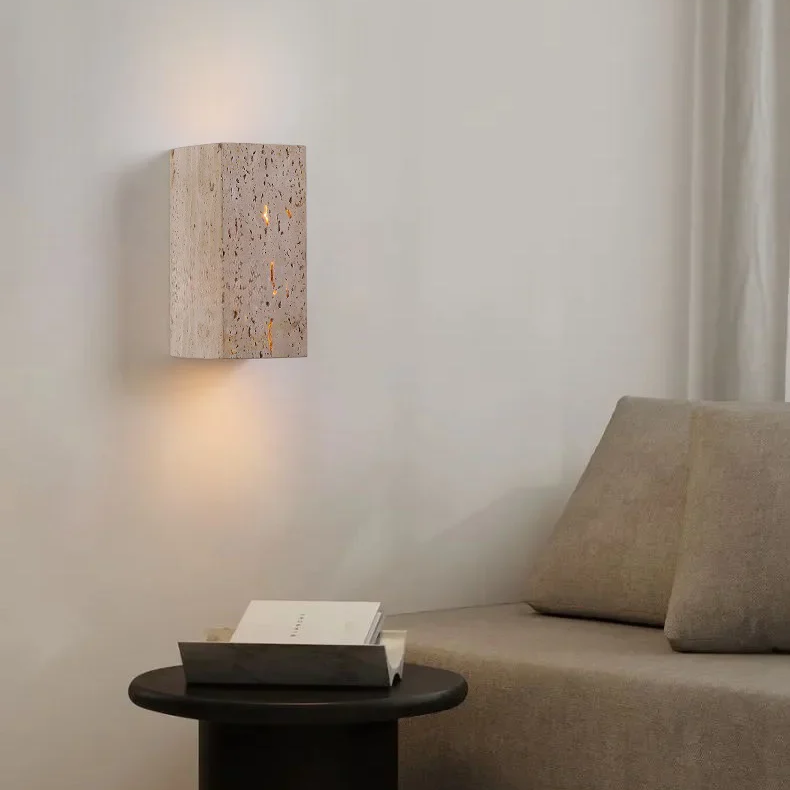 Kohana – Japanische Steinwandlampe