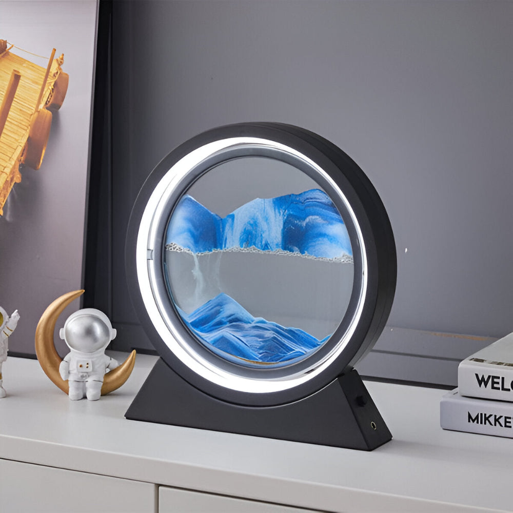Elsa – Zeitgenössische Sanduhr-Lampe
