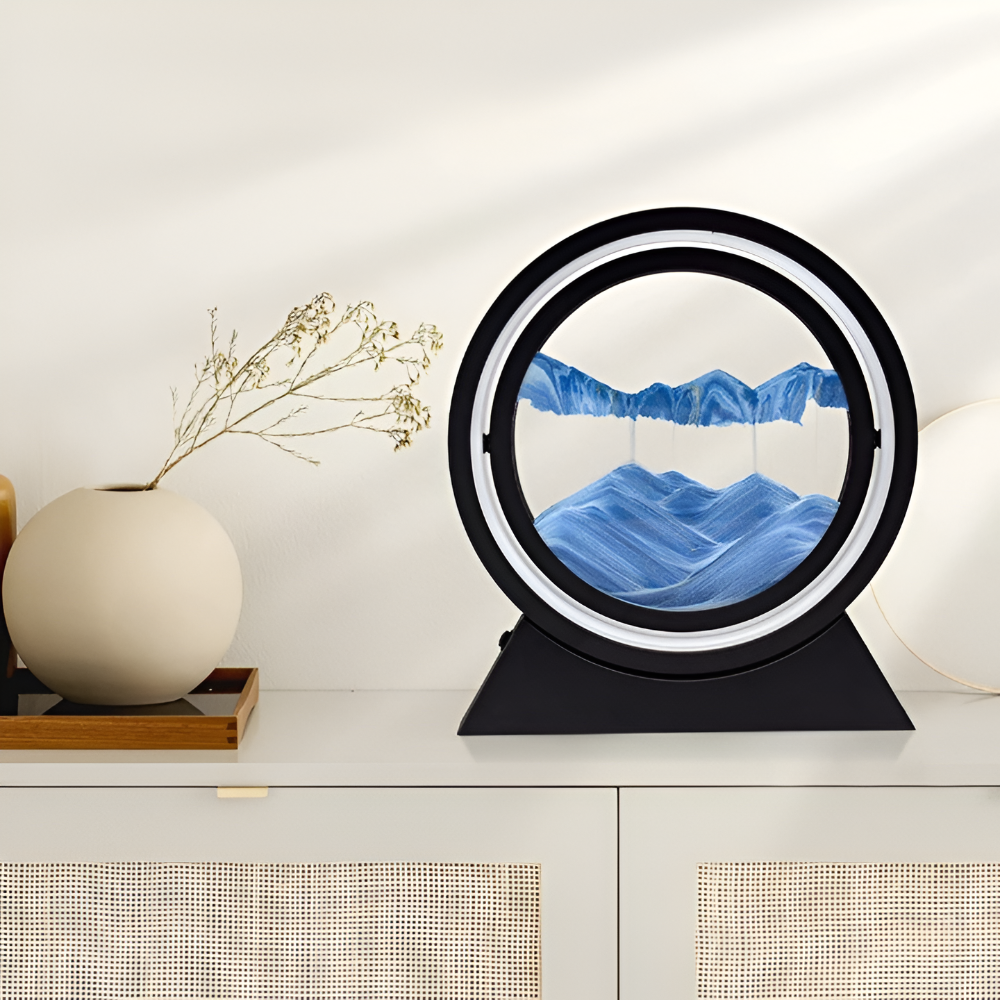Elsa – Zeitgenössische Sanduhr-Lampe
