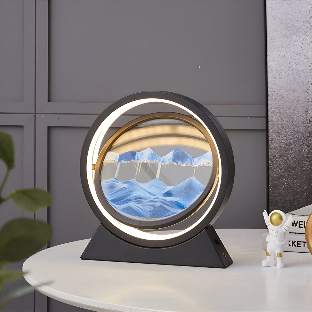 Elsa – Zeitgenössische Sanduhr-Lampe