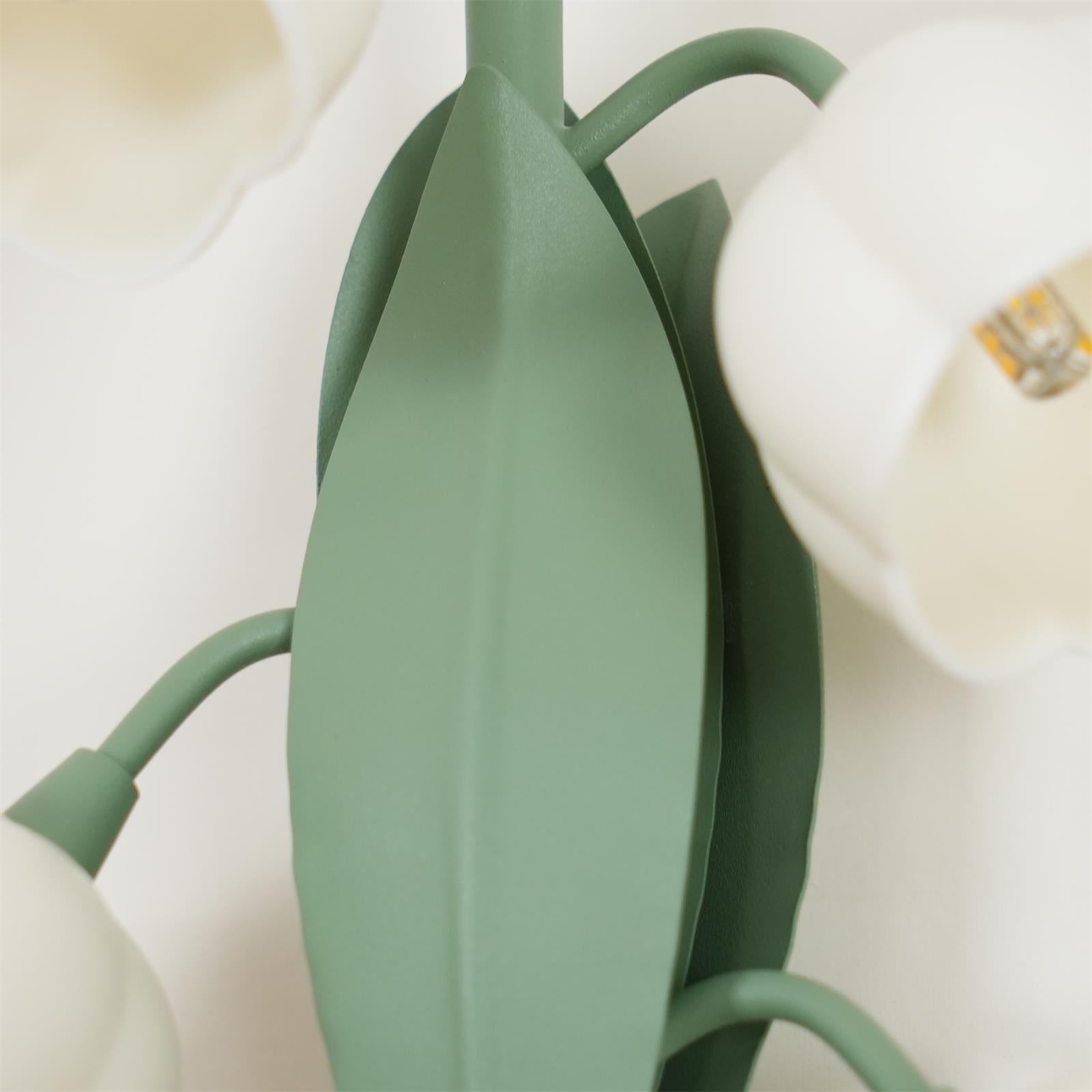 Louise – Schicke Orchideen-Wandlampe
