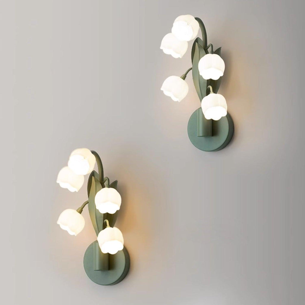 Louise – Schicke Orchideen-Wandlampe