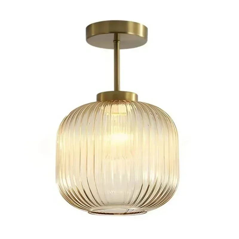 Saki – Nordische Vintage-Laternen-Deckenlampe