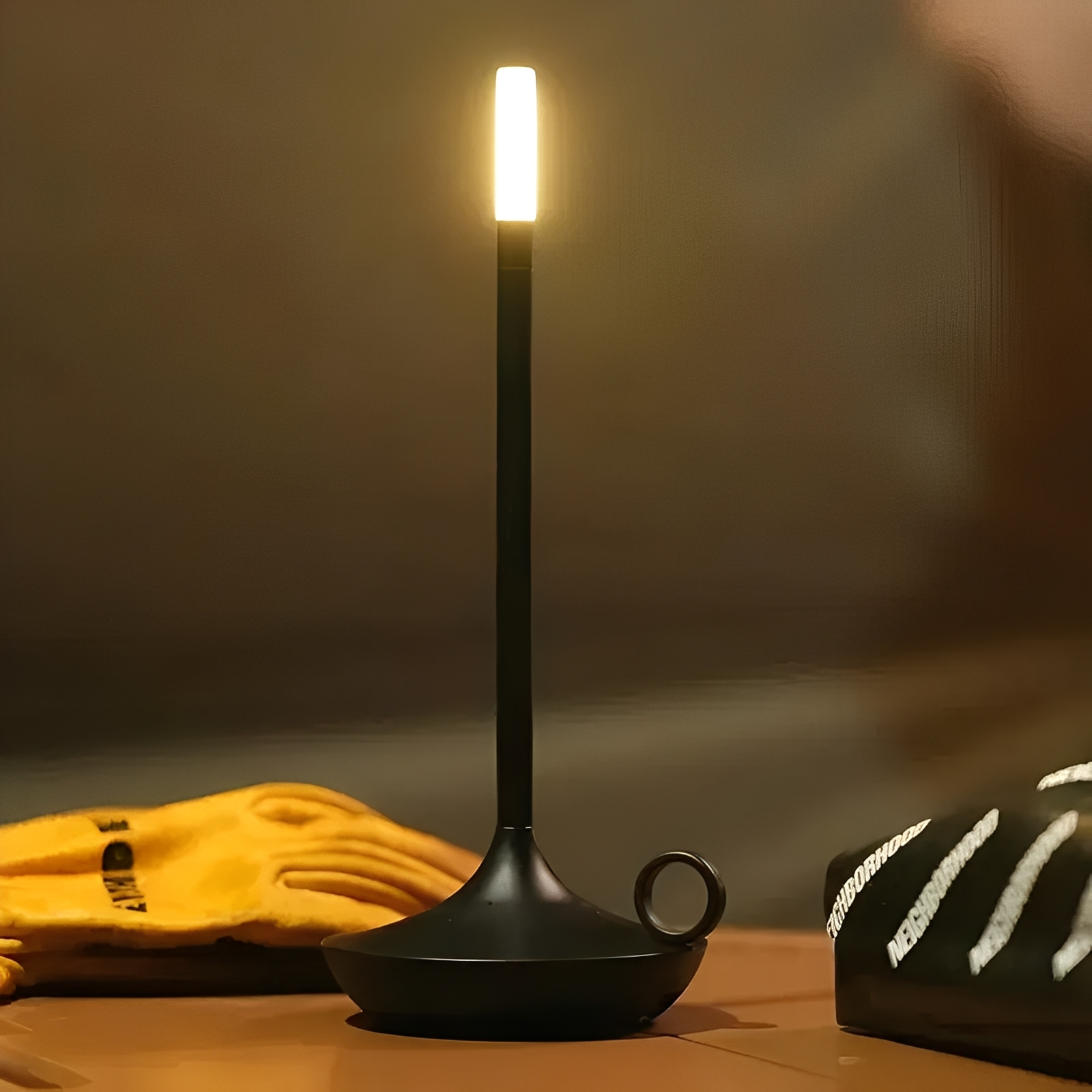 Marcelline – Tragbare Retro-Tischlampe mit Kerzenlicht-Effekt