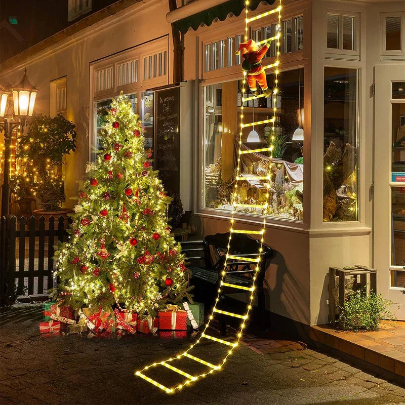 Kohana – LED-Lichterkette mit Santa-Leiter