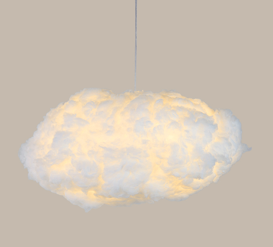 Wolkentraum – Weiche LED-Deckenlampe in Wolkenform