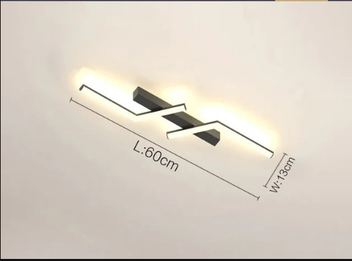 SleekLine – Moderne LED-Deckenlampe mit Linien-Design