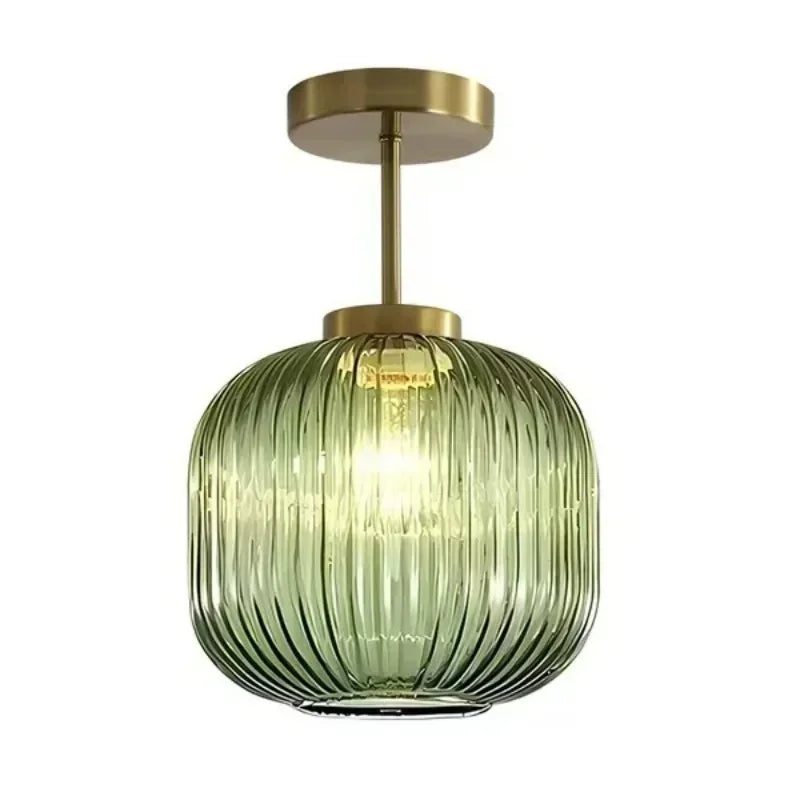 Saki – Nordische Vintage-Laternen-Deckenlampe