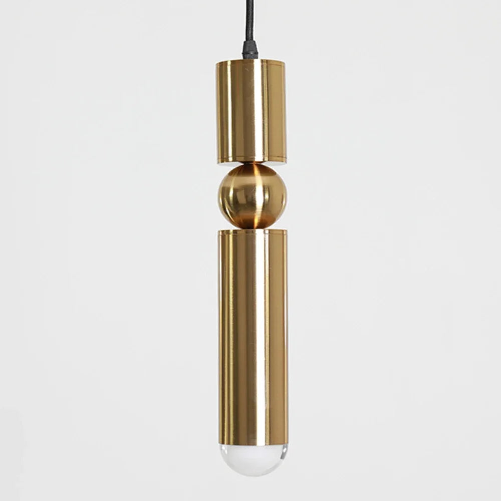 Aurea – Elegante Goldene LED-Hängelampe