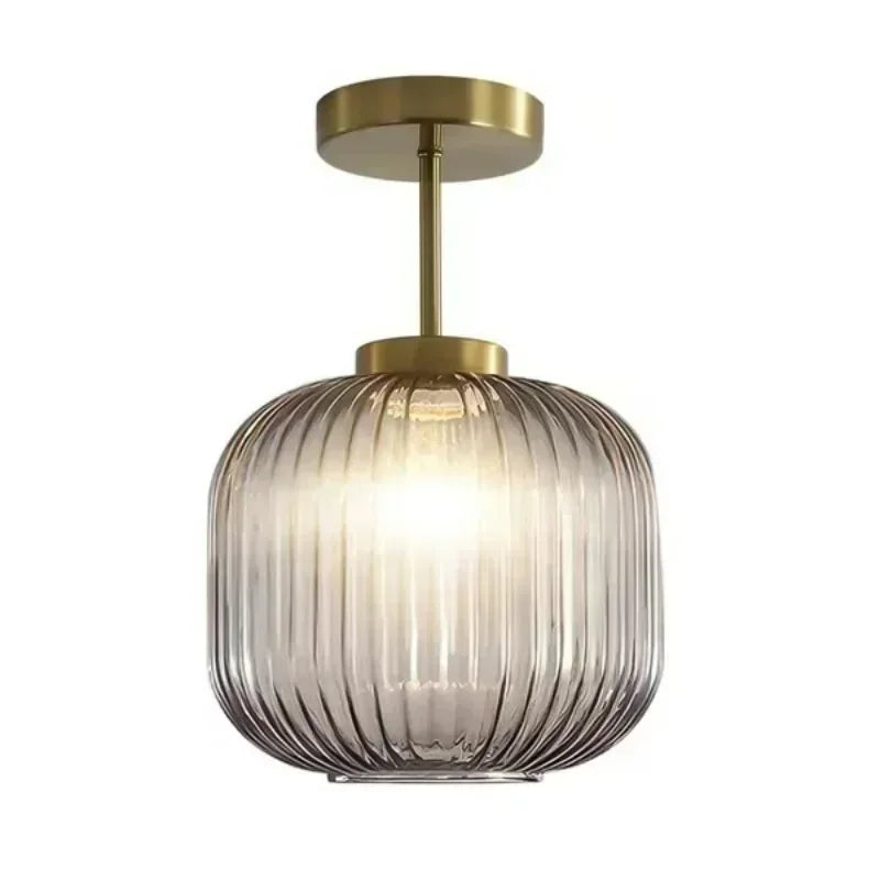Saki – Nordische Vintage-Laternen-Deckenlampe