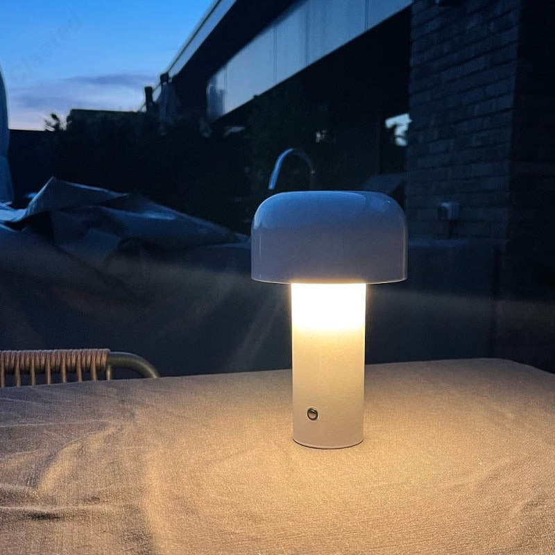 Nordic Glow - Tragbare USB Aufladung Touch Nachttischlampe