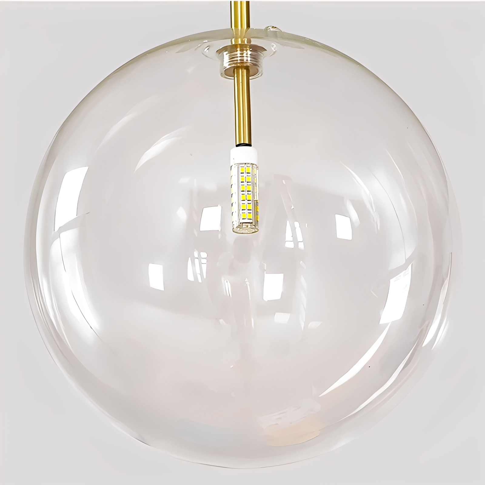 Lexie – Kreativer Glasball Kronleuchter