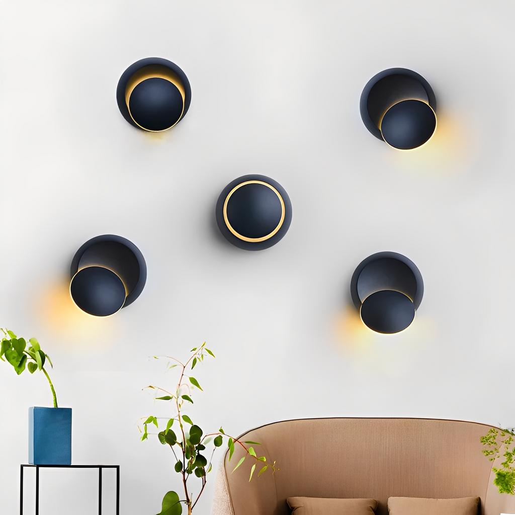 Rina – LED-Wandleuchte mit 360° Anpassung