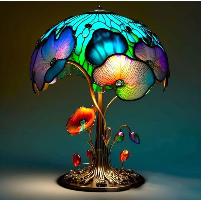 Miyuki – Zauberhafte Pilzlampe aus Harz mit USB
