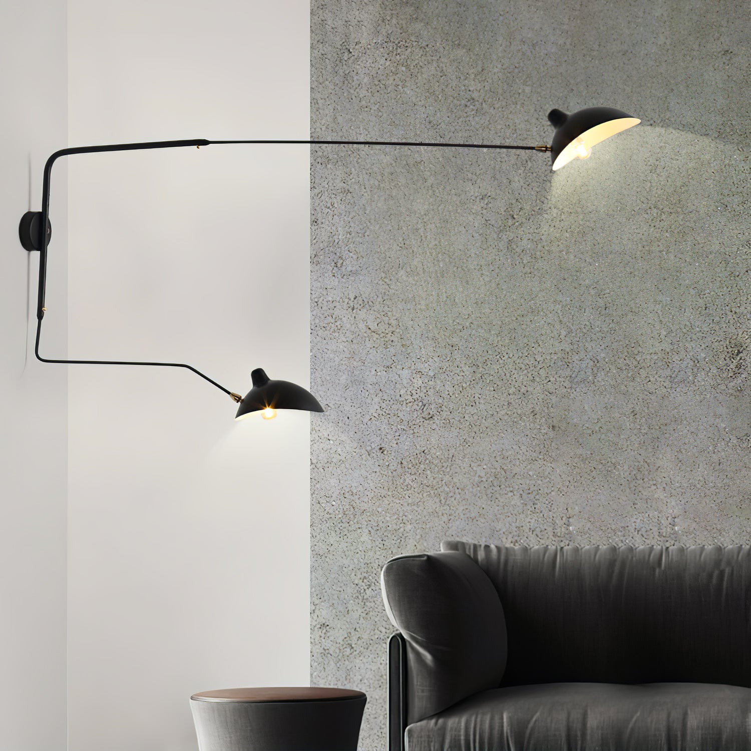 Noelia – Moderne Wandlampe aus Schmiedeeisen