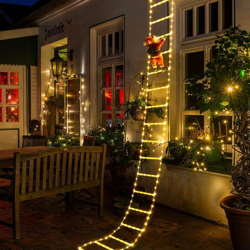 Kohana – LED-Lichterkette mit Santa-Leiter